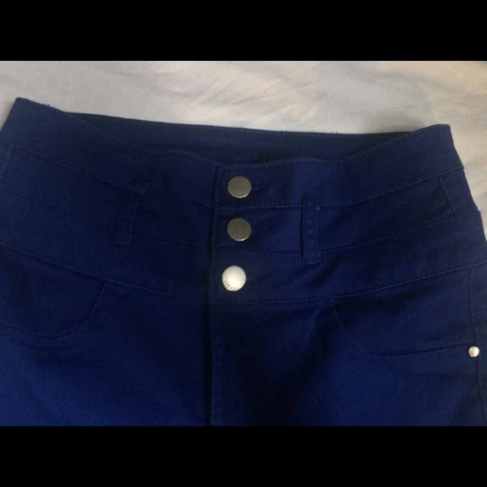 Charlotte Russe Blue High Waisted